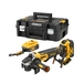 Meuleuse 125 mm XR 18V Brushless - interrupteur à palette - lanière de sécurité - DCG406P2LRT-QW - DEWALT