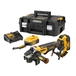 Meuleuse 125 mm XR 18V Brushless - interrupteur à palette - lanière de sécurité - DCG406P2LRT-QW - DEWALT