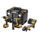 Kit 3 outils XR 18V 5 Ah Li-Ion Brushless - 2 batteries, chargeur, coffret TSTAK - DCK355P2T-QW - DEWALT