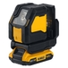 Laser croix compact XR 18V 2Ah Li-ion - Faisceaux verts - DCLE34021D1-QW - DEWALT