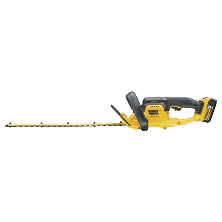 Taille-haies XR 18 V 5 Ah Li-Ion - 1 batterie, chargeur - DCM563P1-QW - DEWALT
