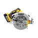 Scie circulaire XR 18V 5Ah Li-Ion Brushless 184 mm - 2 batteries - coffret TSTAK - DCS570P2-QW - DEWALT