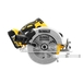Scie circulaire XR 18V 5Ah Li-Ion Brushless 184 mm - 2 batteries - coffret TSTAK - DCS570P2-QW - DEWALT