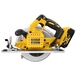 Scie circulaire XR 18 V 5 Ah Li-Ion Brushless 184 mm - compatible rail de guidag - DCS572P2-QW - DEWALT