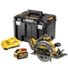 Scie circulaire XR FLEXVOLT 54V 3Ah Brushless 190mm - compatible rail de guidage - DCS579X2-QW - DEWALT