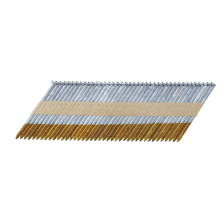 Pointes en bande papier 33° crantées galvanisées à chaud 2,8 x 50 mm - DNPT28R50HDZ - DEWALT