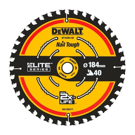 Lot de 3 lames de précision Extreme pour charpente (scie circulaire filaire) - DT10303-QZ - DEWALT