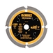 Lame de scie circulaire portative denture diamant 165 x 20 mm 4 dents - DT1471-QZ - DEWALT