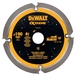 Lame de scie circulaire portative denture diamant 190 x 30 mm 4 dents - DT1472-QZ - DEWALT
