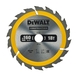 Lame de scie circulaire 160x20 mm 18 dents ATB/délignage angle d'attaque 20 - DT1931-QZ - DEWALT