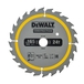 Lame de scie circulaire 165x20 mm 24 dents ATB/délignage angle d'attaque 20 - DT1949-QZ - DEWALT