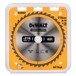 Lames de scie circulaire stationnaire carbure construction 216 x 30 mm, 40 dents - DT1953-QZ - DEWALT