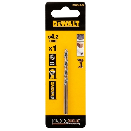 Foret HSS-G 4,2 x 43 x 75 mm - DT20518-QZ - DEWALT