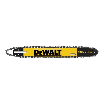 Guide avec chaine 46 cm pour tronçonneuse - DT20661-QZ - DEWALT