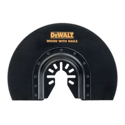 Lame Ø100 mm BiM semi circulaire moyeu déporté pour multi-cutter - DT20710-QZ - DEWALT