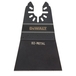 Lame bi-métal 64 mm multi-cutter bois, bois avec clous, plaque de plâtre, PVC - DT20748-QZ - DEWALT