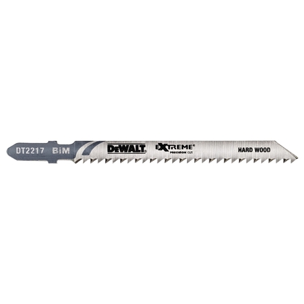 Lame scie sauteuse XPC denture rectifiée BiM profondeur de coupe <30mm attache T - DT2217-QZ - DEWALT