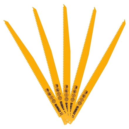 Lame de scie sabre BiM Plungepoint pour la coupe du bois 228 mm - DT2350-QZ - DEWALT