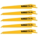 Lame de scie sabre BiM Plungepoint pour la coupe du bois 152 mm - DT2359-QZ - DEWALT