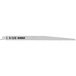 Lame de scie sabre HCS pour la coupe du bois 305 mm - coupe rapide dans le bois - DT2432-QZ - DEWALT