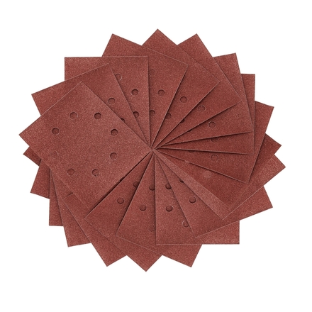 1/4 feuille abrasive pour ponceuses vibrantes grain 100-8 perforations 115x140mm - DT3014-QZ - DEWALT