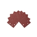 1/4 feuille abrasive pour ponceuses vibrantes grain 180-8 perforations 115x115mm - DT3024-QZ - DEWALT