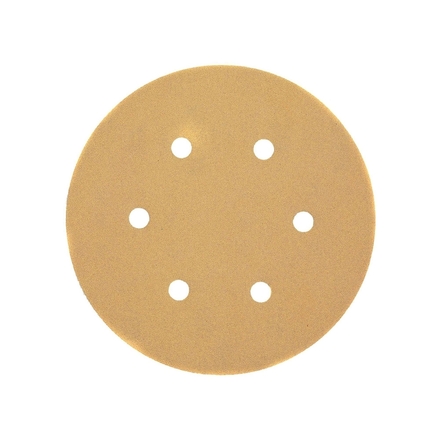 Disque abrasif velcro ponceuses excentriques grain 40 - 6 perforations ø 150 mm - DT3121-QZ - DEWALT