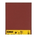 Feuilles abrasives pour ponçage à la main grain 320 - 230 x 280 mm - DT3246-QZ - DEWALT