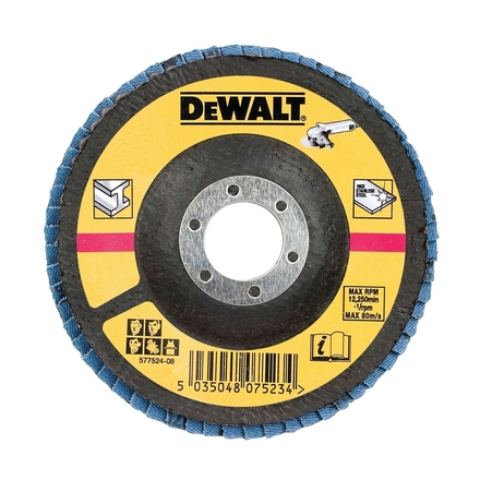 Disque à lamelles type 27 - grain 80 ø 125 mm - DT3310-QZ - DEWALT