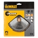 Lame scie circulaire 165x30mm, 48 dents, TCG/coupe très fine, angle d'attaque -5 - DT4088-QZ - DEWALT