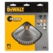 Lame scie circulaire 190x30mm, 48 dents, TCG/coupe très fine, angle d'attaque -5 - DT4094-QZ - DEWALT