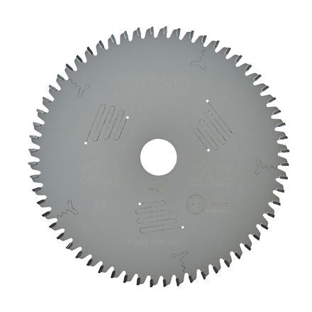 Lame de scie circulaire stationnaire Extreme Workshop 216 x 30 mm, 60 dents - DT4350-QZ - DEWALT