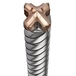 Foret SDS-Max carbure XLR 4 taillants 40 x 450 x 570 mm - DT60845-QZ - DEWALT