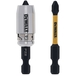 Bague avec 2 embouts Extreme impact-torsion PZ2 57 mm - DT70535T-QZ - DEWALT