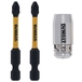 Bague avec 2 embouts Extreme impact-torsion PZ2 57 mm - DT70535T-QZ - DEWALT