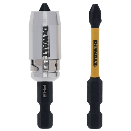 Bague avec 2 embouts Extreme impact-torsion PH2 57 mm - DT70536T-QZ - DEWALT