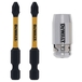 Bague avec 2 embouts Extreme impact-torsion PH2 57 mm - DT70536T-QZ - DEWALT