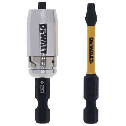 Bague avec 2 embouts Extreme impact-torsion T20 57 mm - DT70537T-QZ - DEWALT