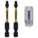 Bague avec 2 embouts Extreme impact-torsion T20 57 mm - DT70537T-QZ - DEWALT