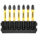 Barrette de 7 embouts de vissage Phillips/Pozidriv Flextorq 57 mm - DT70819-QZ - DEWALT