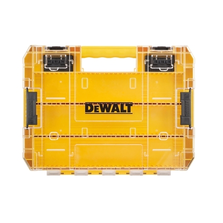 Grand coffret de rangement TOUGHCASE (vide) et 6 séparateurs - DT70839-QZ - DEWALT