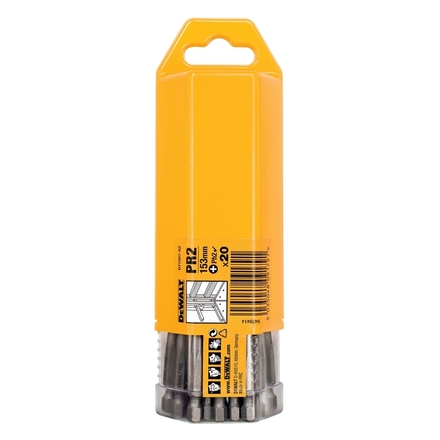 20 porte-embouts de vis en bande 153 mm - DT7207-QZ - DEWALT