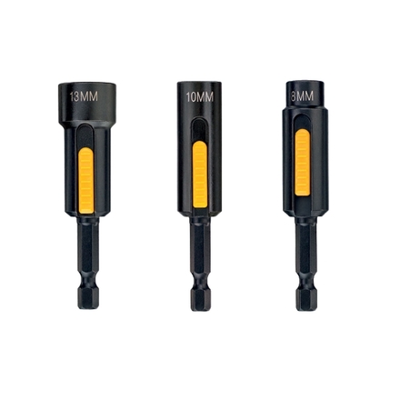 Porte-embout nettoyable Extreme impact 8, 10, 13 mm - DT7460-QZ - DEWALT