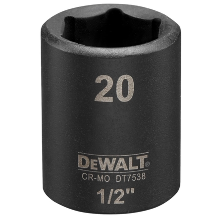Douille impact diamètre 20 mm 1/2