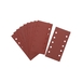 1/2 feuille abrasive pour ponceuses vibrantes velcro grain 120 - 10 perforations - DT8552-QZ - DEWALT