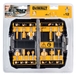 Coffret de 12 fraises de défonceuse diamètre 8 mm - DT90016-QZ - DEWALT