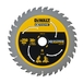 Lame de scie circulaire stationnaire carbure XR Runtime, 250 x 30 mm, 36 dents - DT99572-QZ - DEWALT