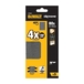1/3 feuille abrasive velcro structure maille durée de vie extra lnge x4 93x190mm - DTM8621-QZ - DEWALT