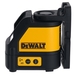 Niveau laser croix - faisceau rouge - 3 piles alcaline (AA), support magnétique - DW088K-XJ - DEWALT