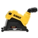 Système d'extraction des poussières 125 mm pour la découpe béton - DWE46225-XJ - DEWALT